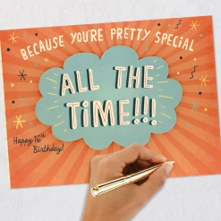 Pretty Special All the Time 16th Birthday Card