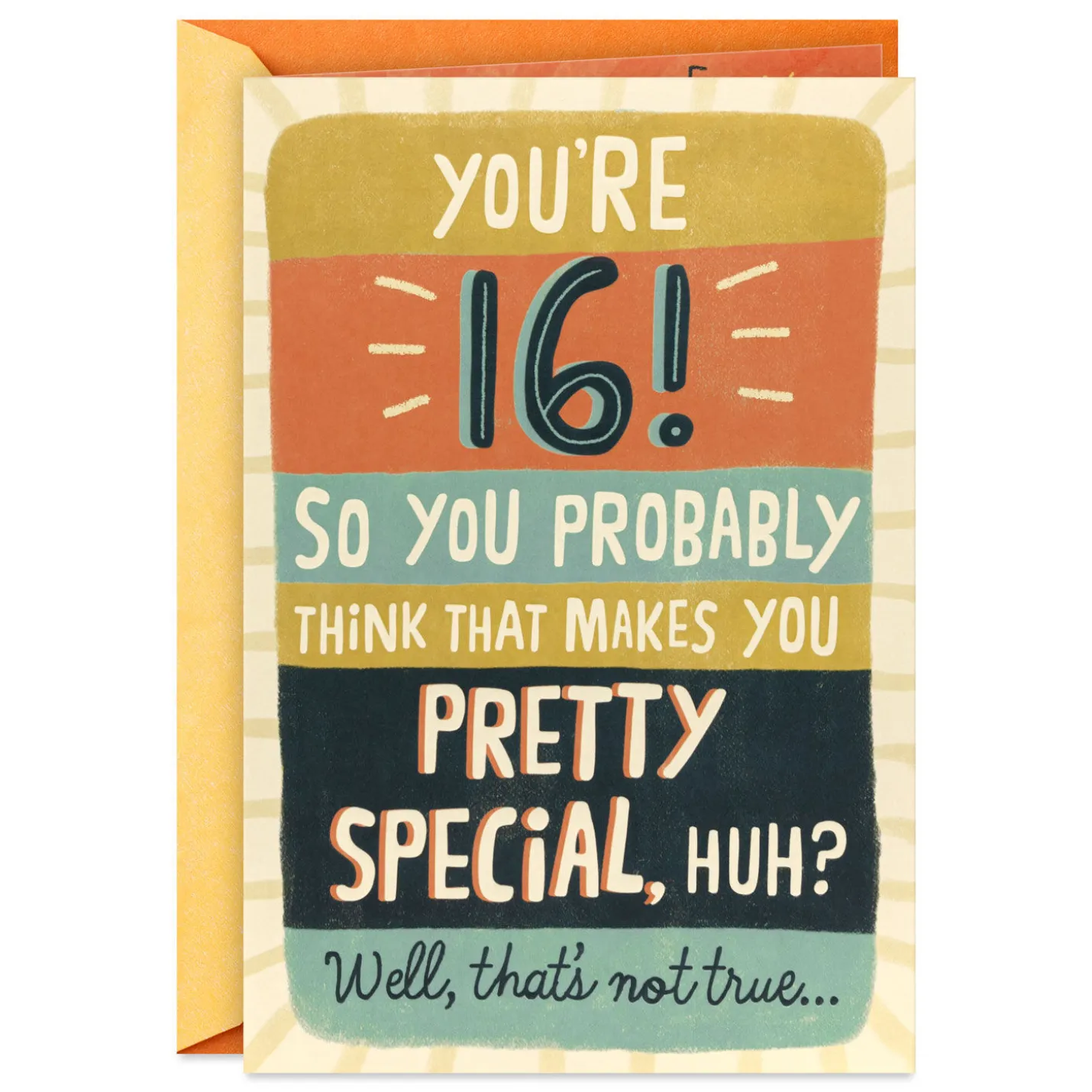 Pretty Special All the Time 16th Birthday Card