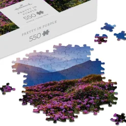Pretty in Purple 550-Piece Jigsaw Puzzle