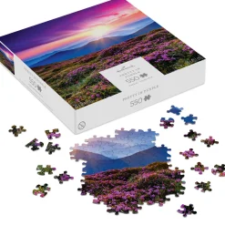 Pretty in Purple 550-Piece Jigsaw Puzzle