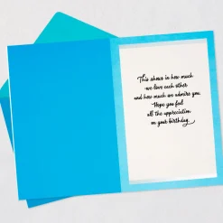Pride, Values and Love Birthday Card for Grandpa