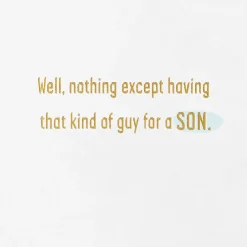 Proud of Exactly Who You Are Birthday Card for Son