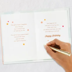 Proud of the Man You Are Birthday Card for Grandson