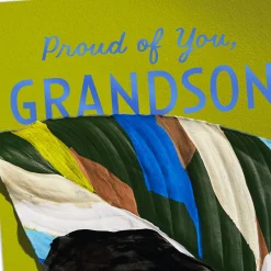 Proud of You, Grandson Birthday Card