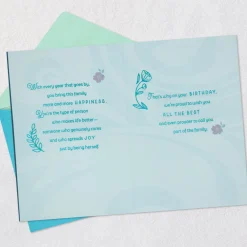 Proud to Call You Family Birthday Card for Daughter-in-Law