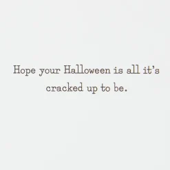 Pumpkin Butt Funny Halloween Card