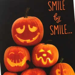Pumpkins and Witches Assorted Halloween Cards, Pack of 8