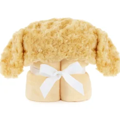 Puppy Dog Hooded Blanket With Pockets