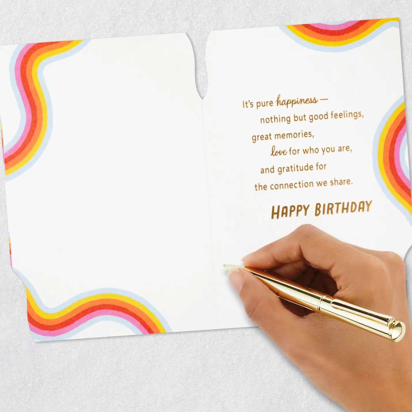 Pure Happiness Birthday Card for Niece