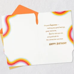 Pure Happiness Birthday Card for Niece