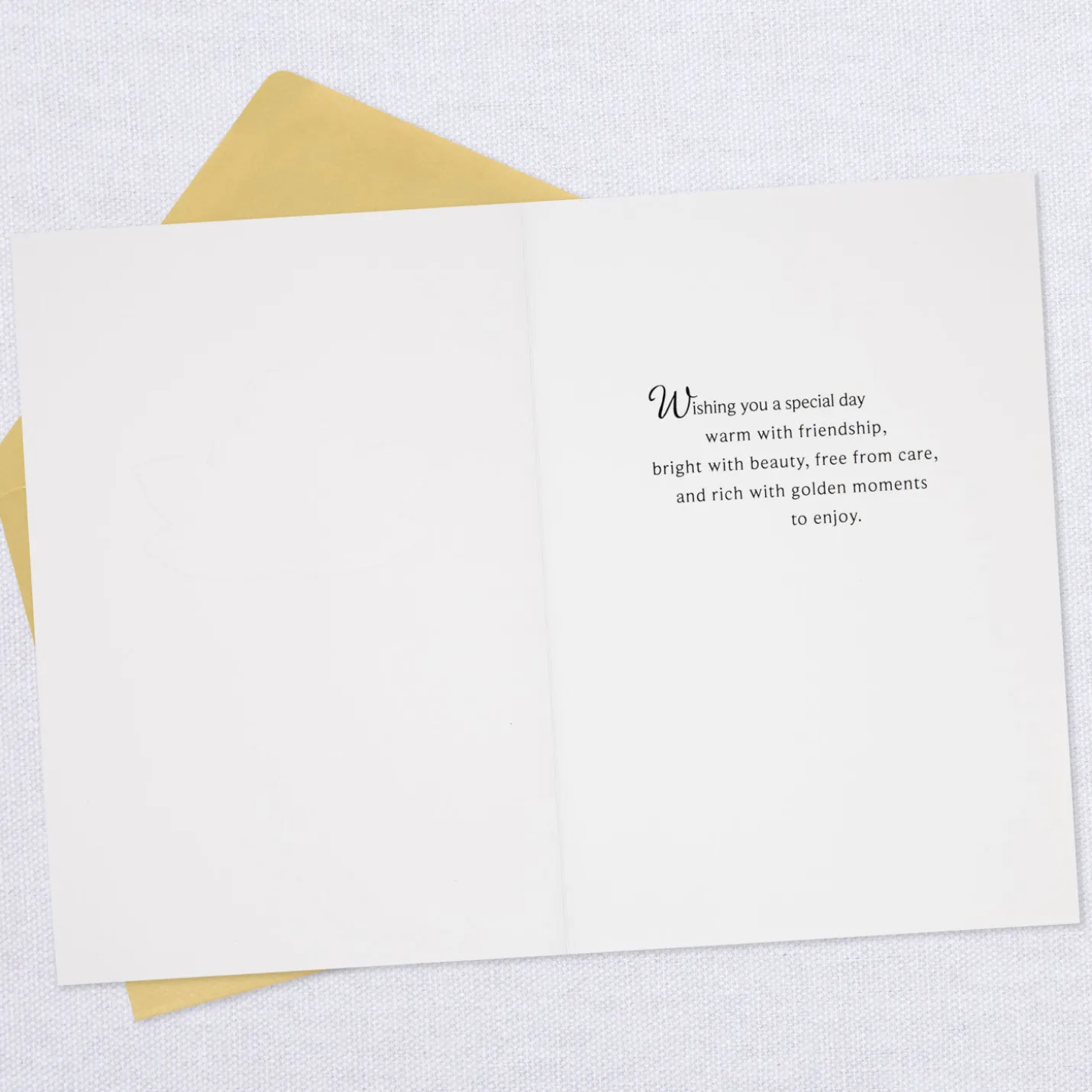 Purple Paisley Golden Moments Birthday Card