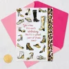 Putting Your Best Foot Forward Birthday Card