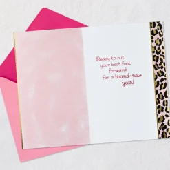 Putting Your Best Foot Forward Birthday Card