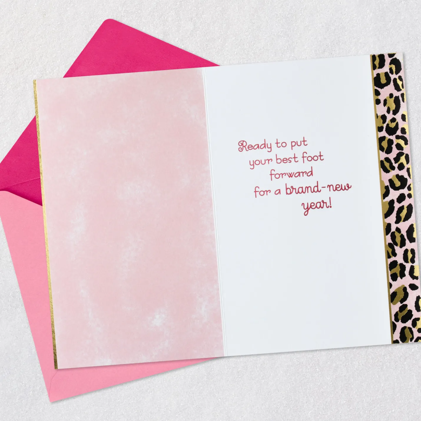 Putting Your Best Foot Forward Birthday Card