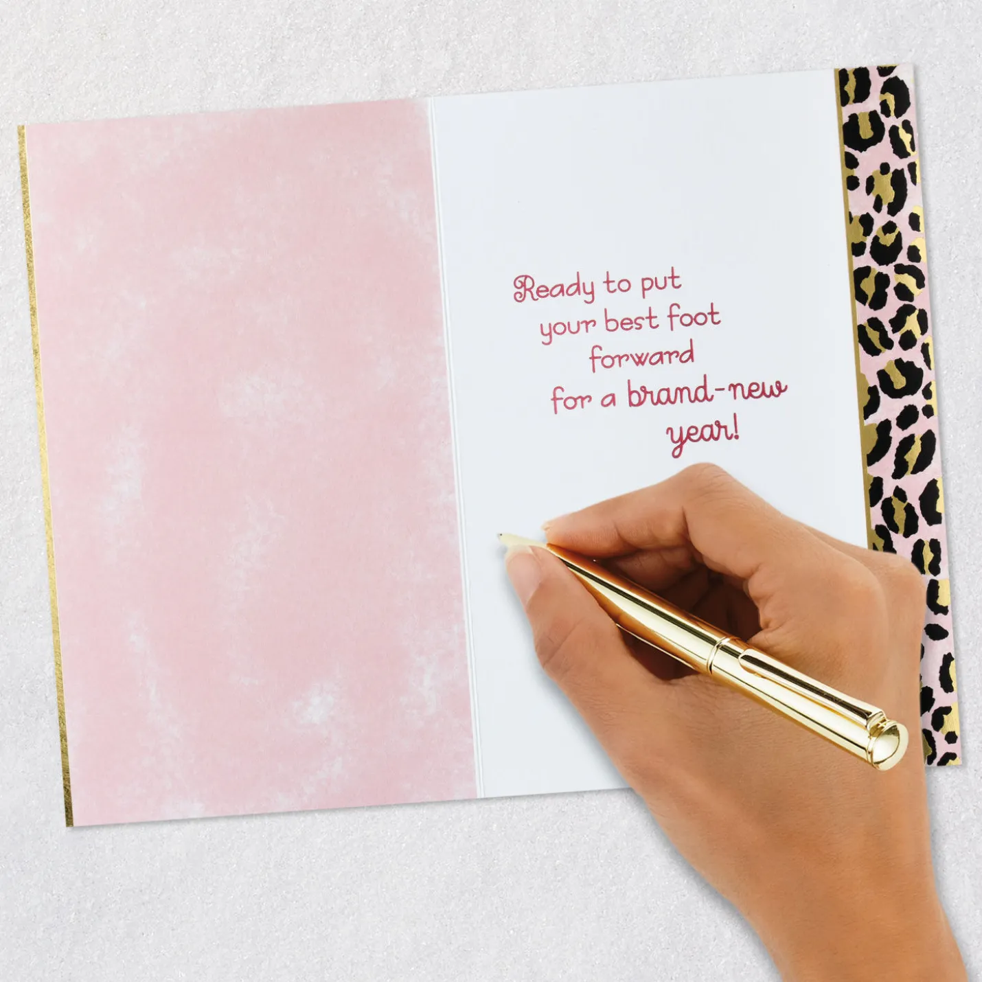 Putting Your Best Foot Forward Birthday Card