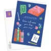 Puzzles and Books Custom Birthday Card