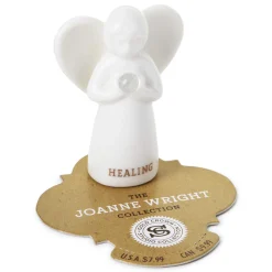 Quartz Angel of Healing Mini Angel Figurine, 2