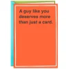 Raccoon, Sasquatch and Motorcycle Funny Birthday Card for Him