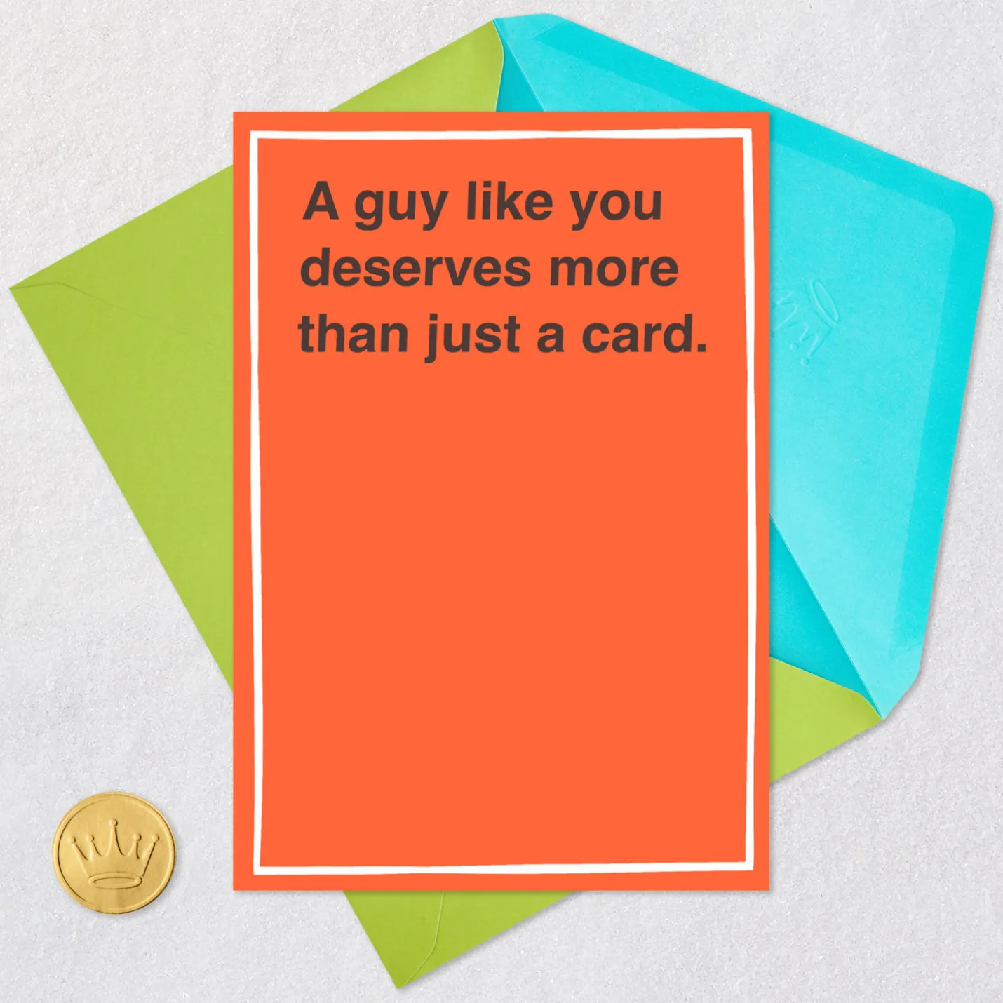Raccoon, Sasquatch and Motorcycle Funny Birthday Card for Him