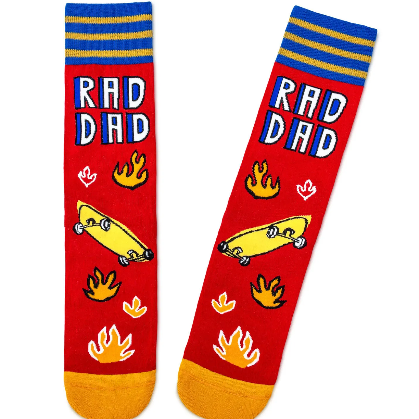Rad Dad Novelty Crew Socks