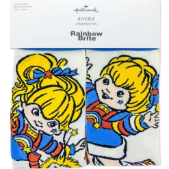 Rainbow Brite and Twink Novelty Crew Socks