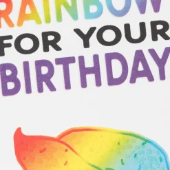 Rainbow Unicorn Poop Funny Birthday Card