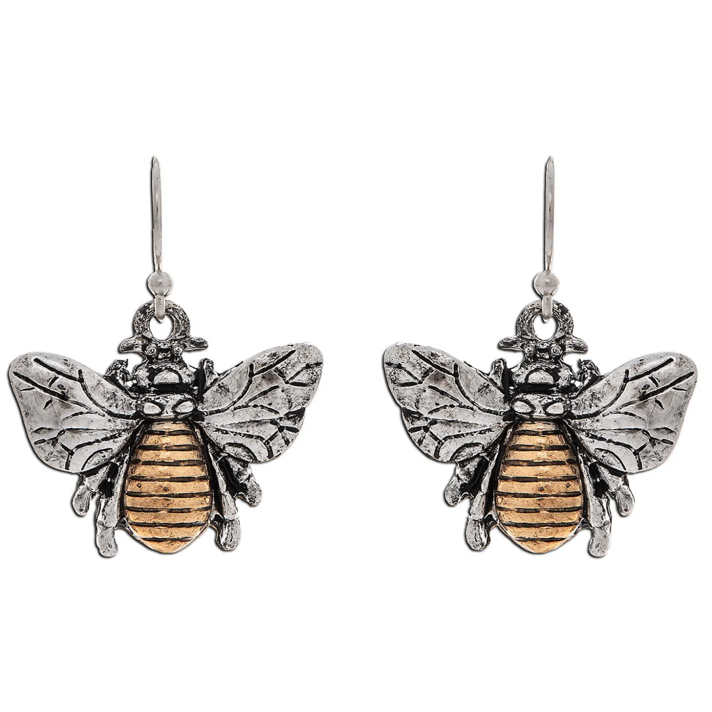 Rain Jewelry Metal Bee Drop Earrings