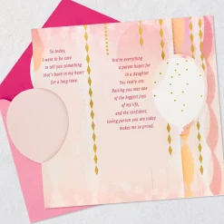 Raising You Was One of My Biggest Joys Birthday Card for Daughter