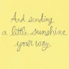 16" Ray of Sunshine Jumbo Encouragement Card