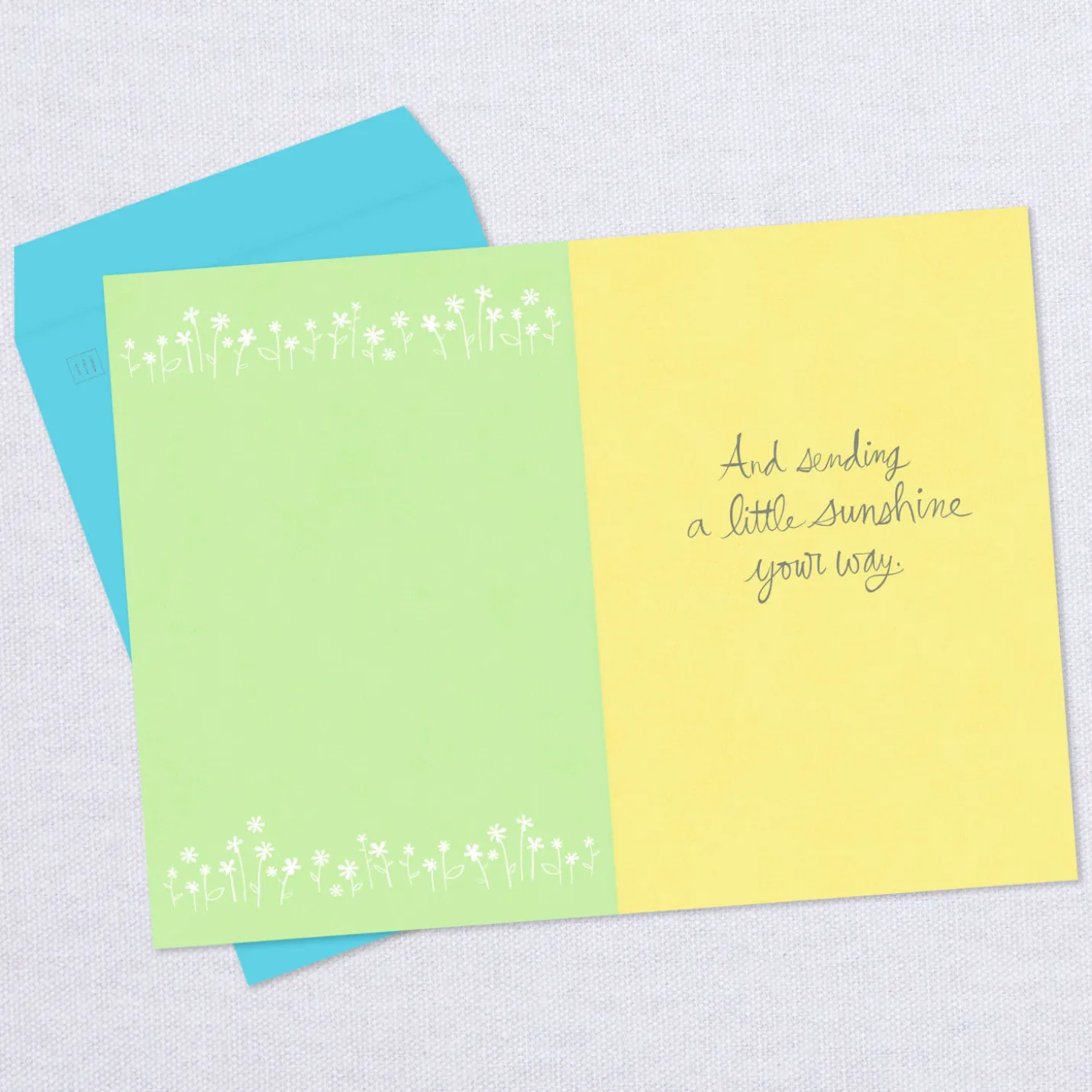 16" Ray of Sunshine Jumbo Encouragement Card