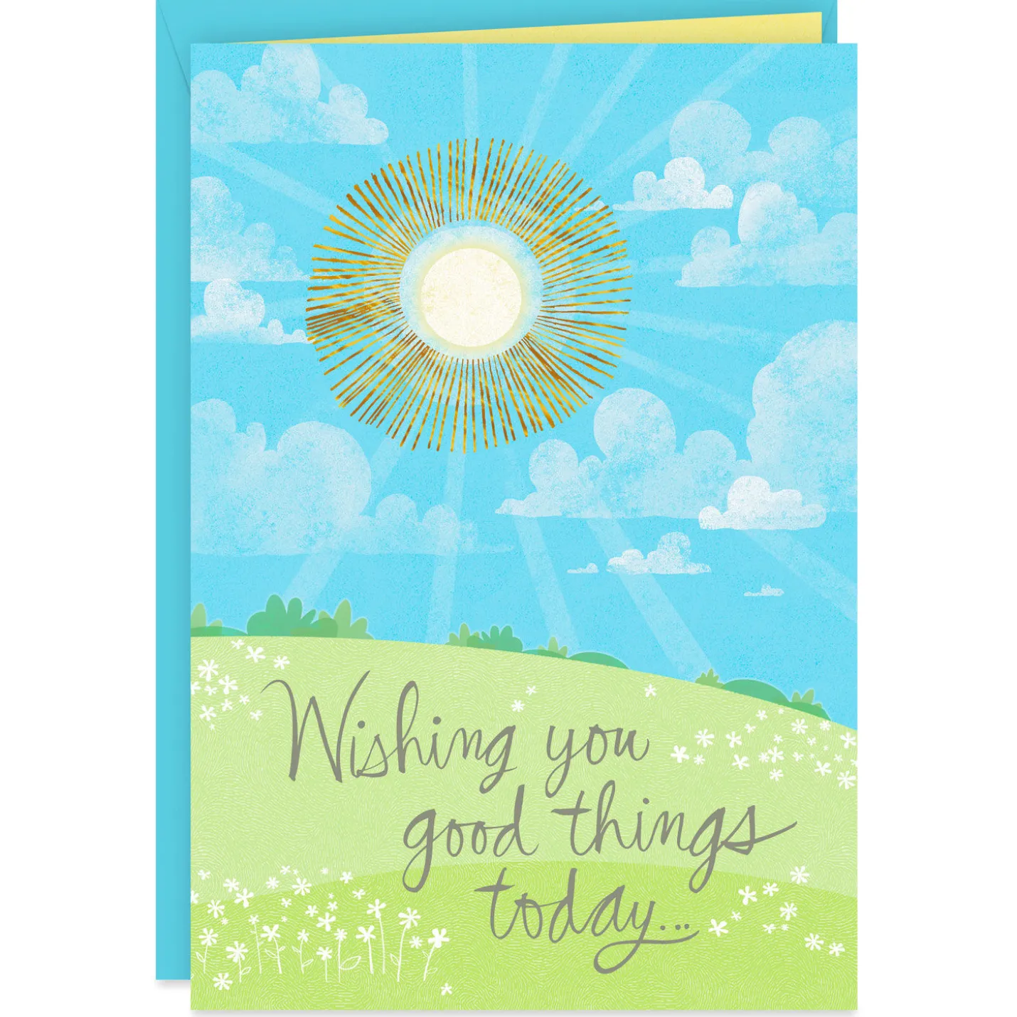 16" Ray of Sunshine Jumbo Encouragement Card