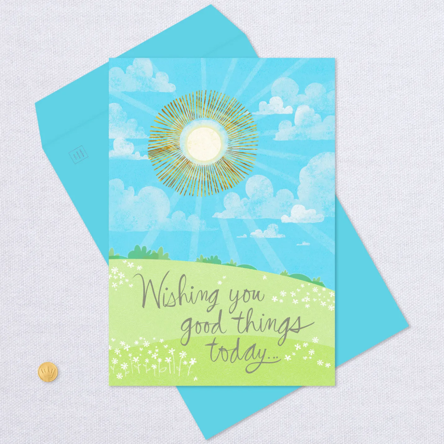 16" Ray of Sunshine Jumbo Encouragement Card