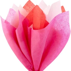 Red/Fuchsia/Pink 3-Pack Bulk Tissue Paper, 120 sheets