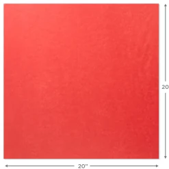 Red/Fuchsia/Pink 3-Pack Bulk Tissue Paper, 120 sheets
