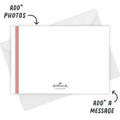 Red Script Flat Graduation Party Invitation