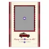 Red Truck and Plaid Flat Christmas Photo Card