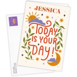 Relax and Enjoy Your Day Custom Card