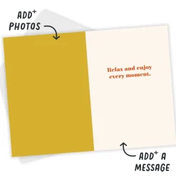 Relax and Enjoy Your Day Custom Card