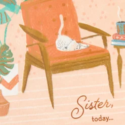Relax and Enjoy Birthday Card for Sister