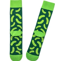 Relish the Moment Pickle Novelty Crew Socks