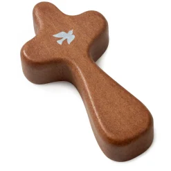 Remembrance Dove Mini Comfort Cross, 2.25"