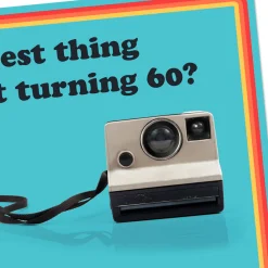 Retro Camera Funny 60th Birthday Card
