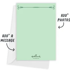 Retro Joy Flat Christmas Photo Card