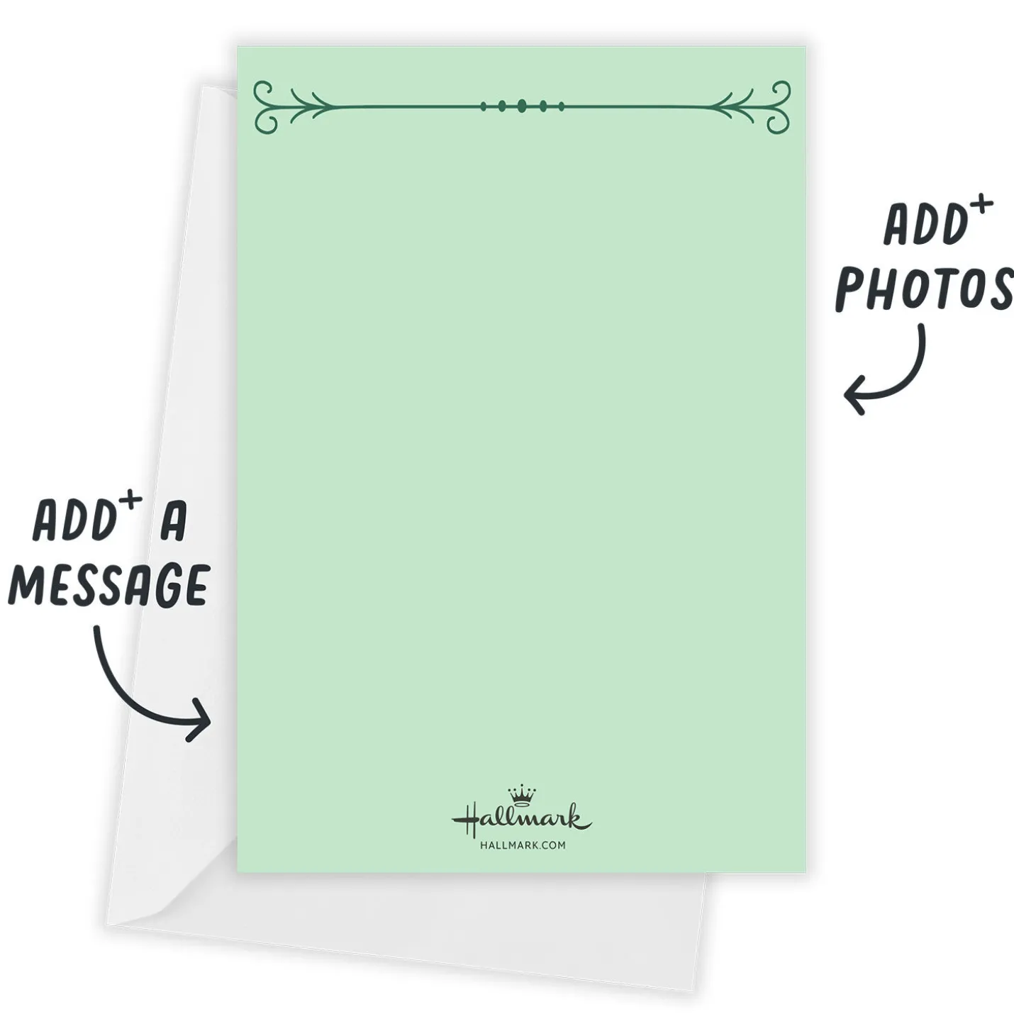 Retro Joy Flat Christmas Photo Card