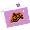 Retro Lettering Custom Halloween Card