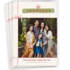 Ribbon Merry and Happy Flat Christmas Photo Card