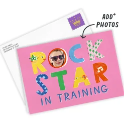 Rock Star in Training Custom Card