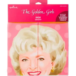 Rose The Golden Girls St. Olaf Novelty Crew Socks