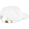 Running on Faith White Baseball Cap