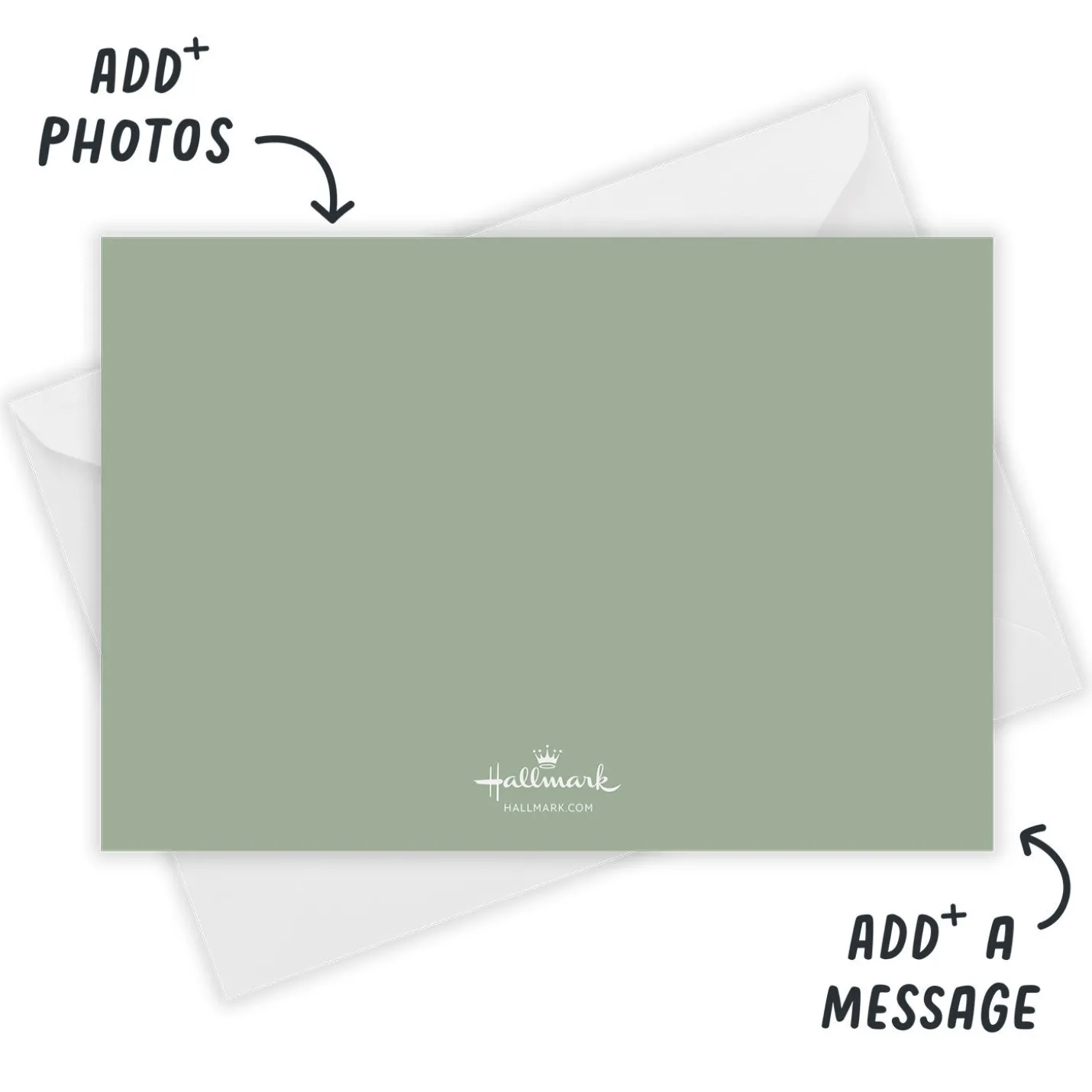 Rustic Portrait Wall Flat Holiday Photo Card